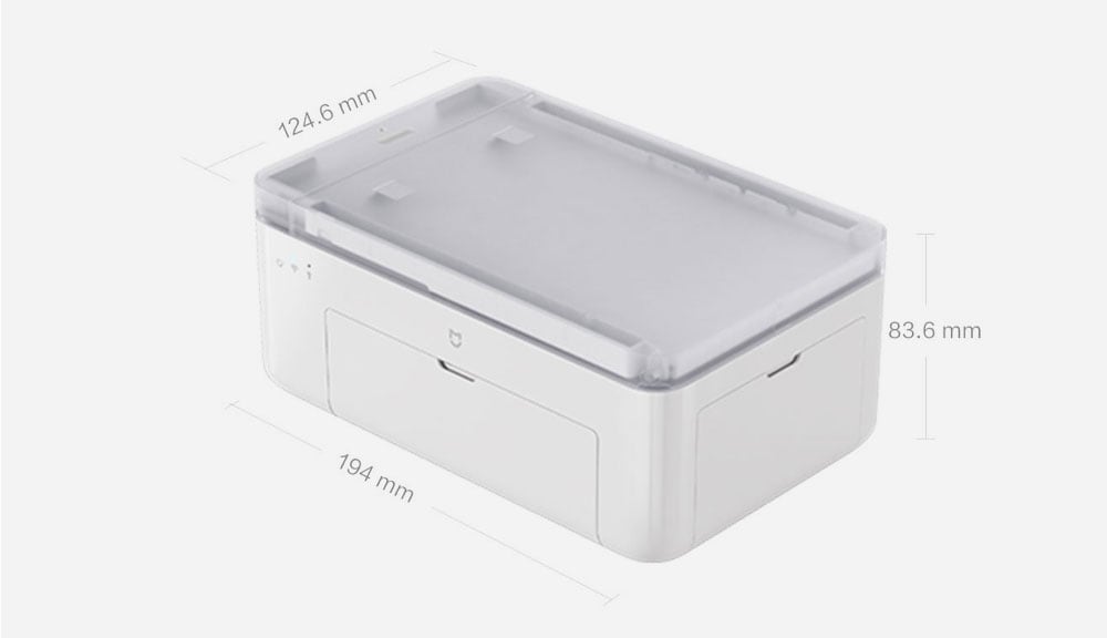 Mijia 6 inch Desktop Color Photo Printer ( Resolution 300 × 300dpi )- White Mijia 6 inch Desktop Color Photo Printer ( Resolution 300 × 300dpi )- White