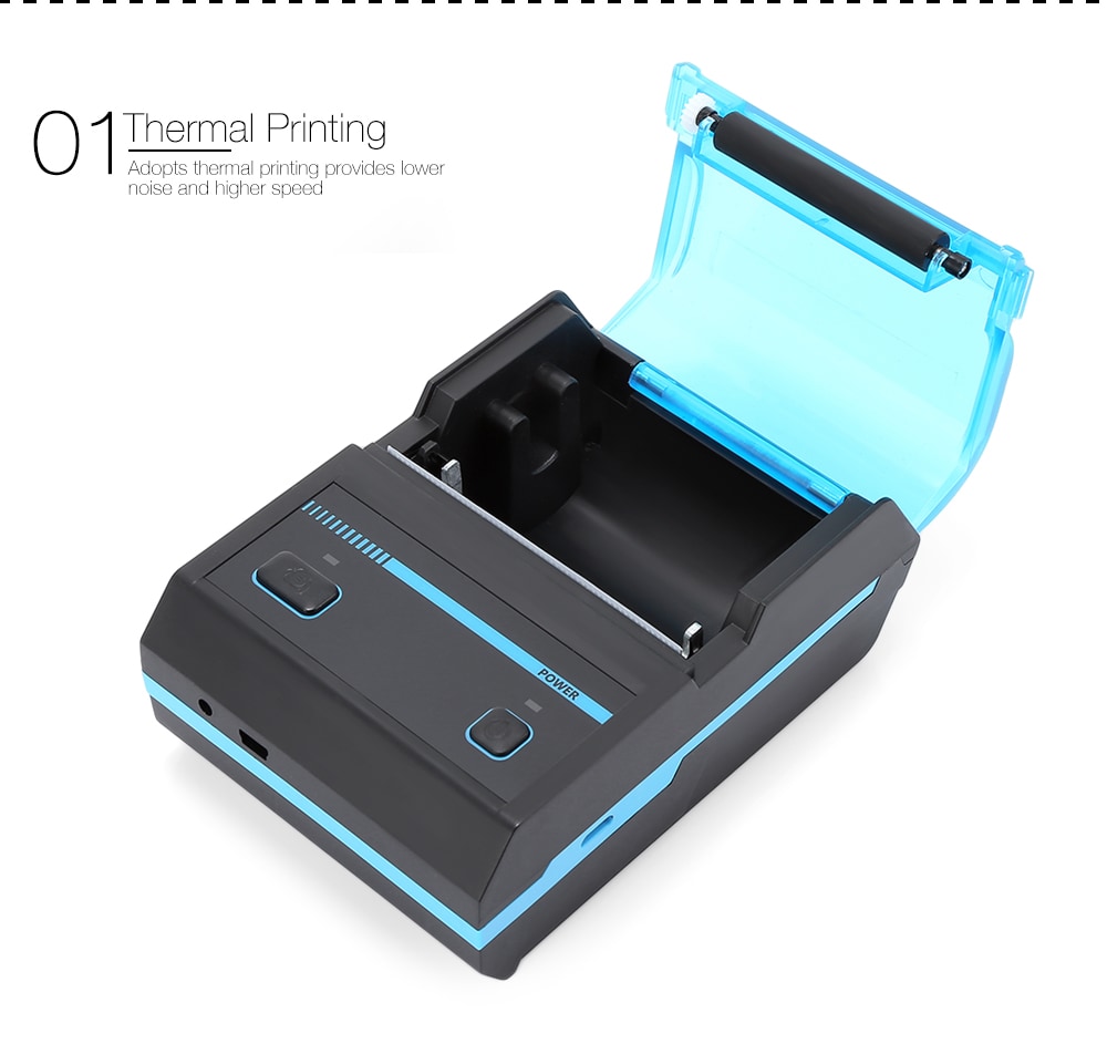 Intelligent Bluetooth Sticker QR Code Printing Machine- Black Chinese Plug Intelligent Bluetooth Sticker QR Code Printing Machine- Black Chinese Plug