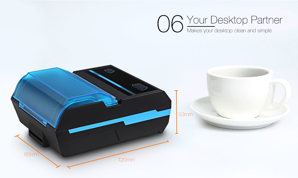 Intelligent Bluetooth Sticker QR Code Printing Machine- Black Chinese Plug Intelligent Bluetooth Sticker QR Code Printing Machine- Black Chinese Plug