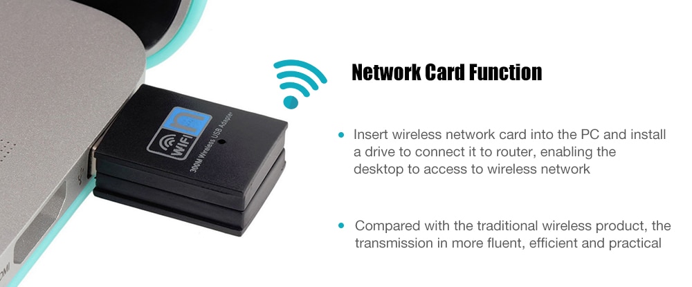 Mini USB 300Mbps WiFi Wireless LAN Network Internet Adapter 802.11n/g/b- Black Mini USB 300Mbps WiFi Wireless LAN Network Internet Adapter 802.11n/g/b- Black