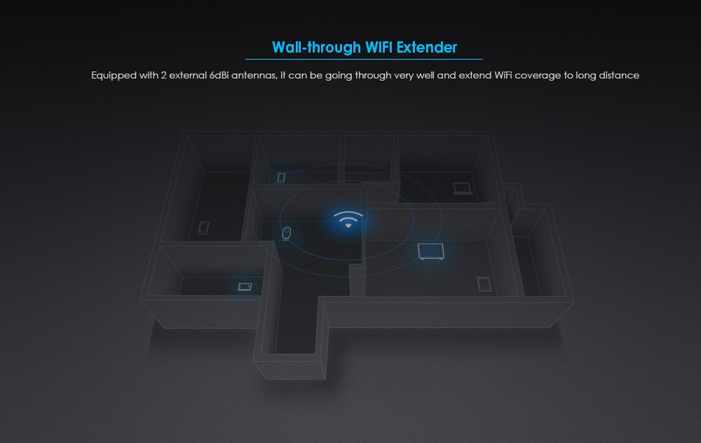 EDUP 1200Mbps Dual Band Wireless USB WiFi Adapter- Black EDUP 1200Mbps Dual Band Wireless USB WiFi Adapter- Black