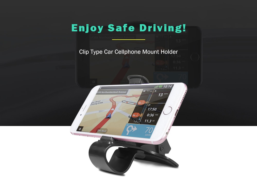 Universal Car Dashboard Mount Holder Stand HUD Design Cradle for Cell Phone GPS- Black Universal Car Dashboard Mount Holder Stand HUD Design Cradle for Cell Phone GPS- Black