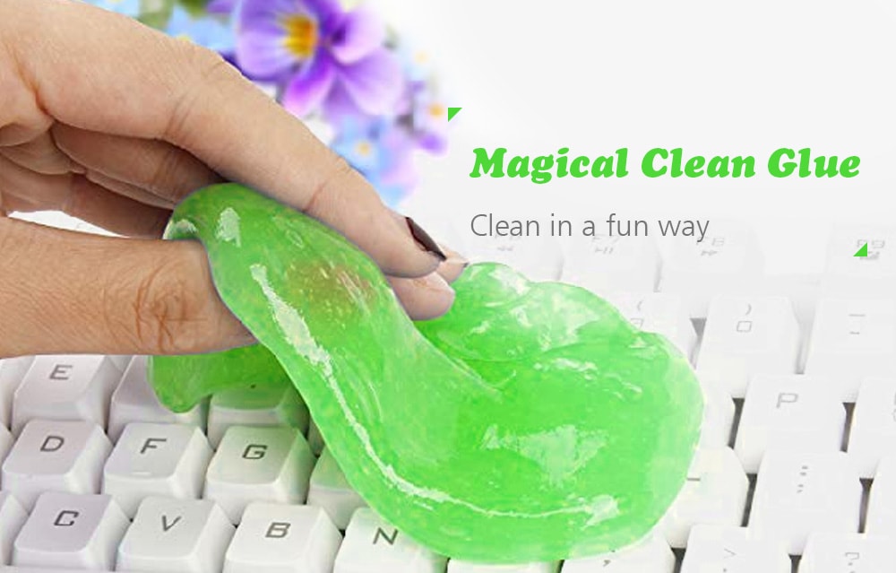Magical Clean Glue for Keyboard / Computer / Laptop Keypad / Calculator / Air Vent / Fan- Multi Magical Clean Glue for Keyboard / Computer / Laptop Keypad / Calculator / Air Vent / Fan- Multi