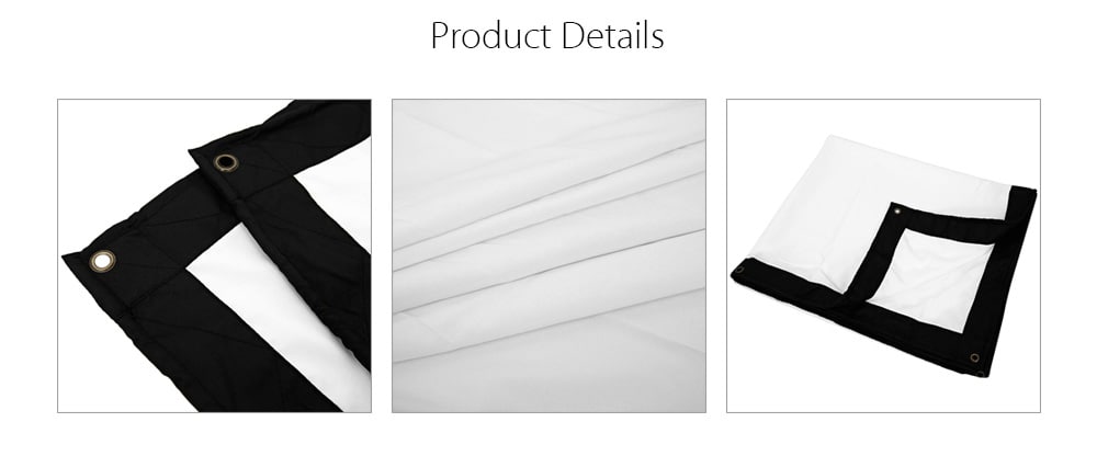 72 inch 16:9 Folding Projection Screen High Brightness- White 72 inch 16:9 Folding Projection Screen High Brightness- White