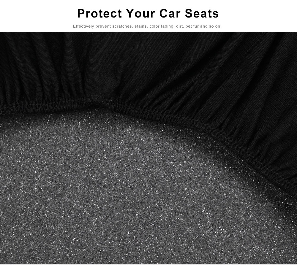 Pair of Car Seat Covers Front Four Seasons for Truck SUV Van- Gray Pair of Car Seat Covers Front Four Seasons for Truck SUV Van- Gray