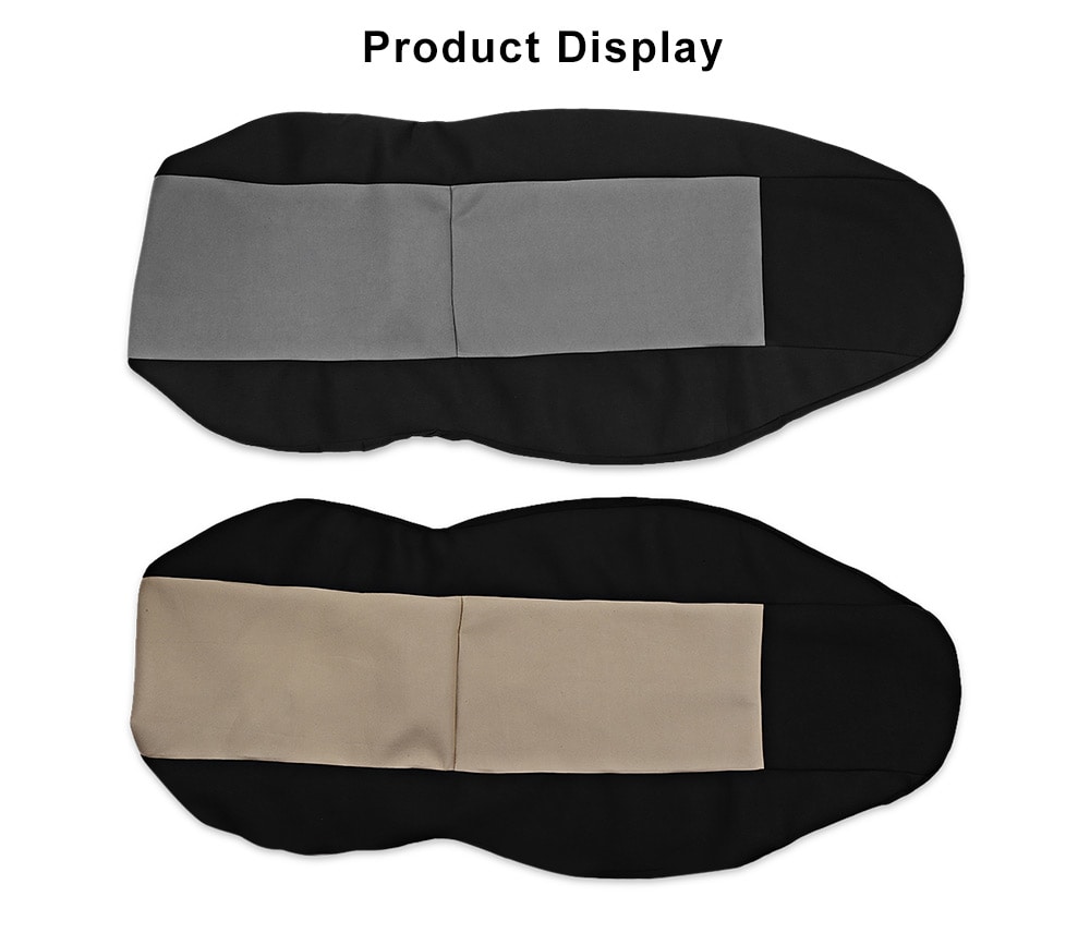 Pair of Car Seat Covers Front Four Seasons for Truck SUV Van- Gray Pair of Car Seat Covers Front Four Seasons for Truck SUV Van- Gray