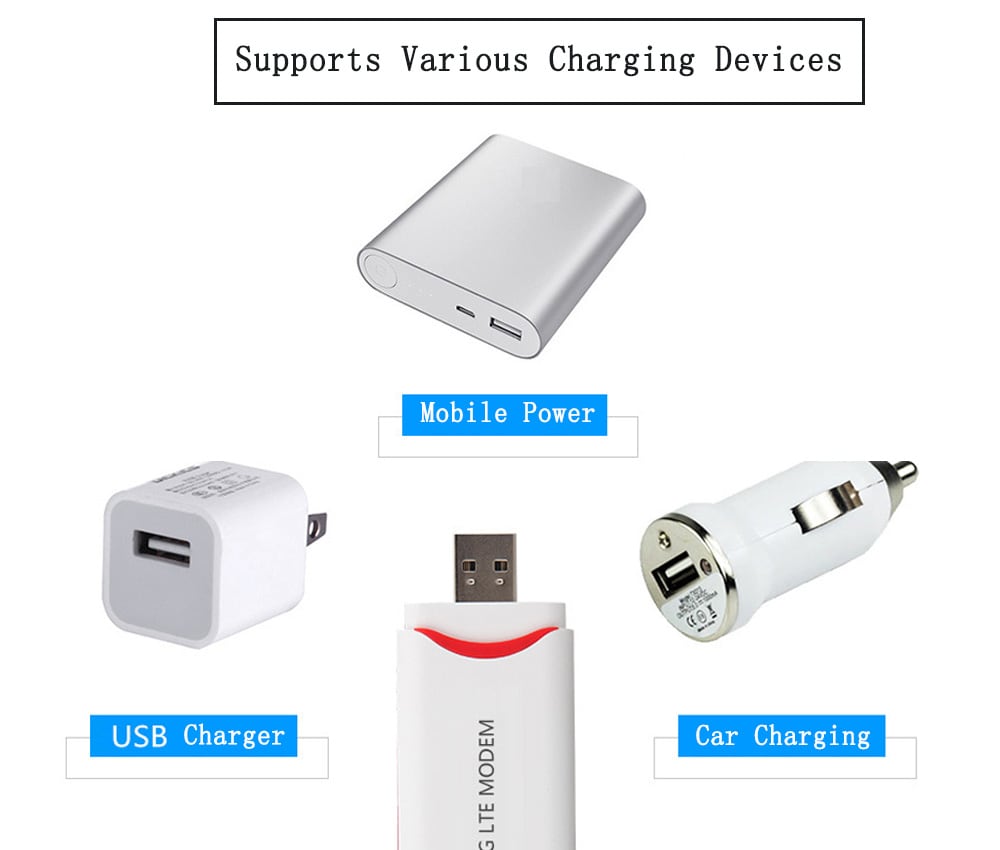 4G Portable Hotspot WiFi Router USB Modem 100Mbps LTE FDD With SIM Card- White 4G Portable Hotspot WiFi Router USB Modem 100Mbps LTE FDD With SIM Card- White