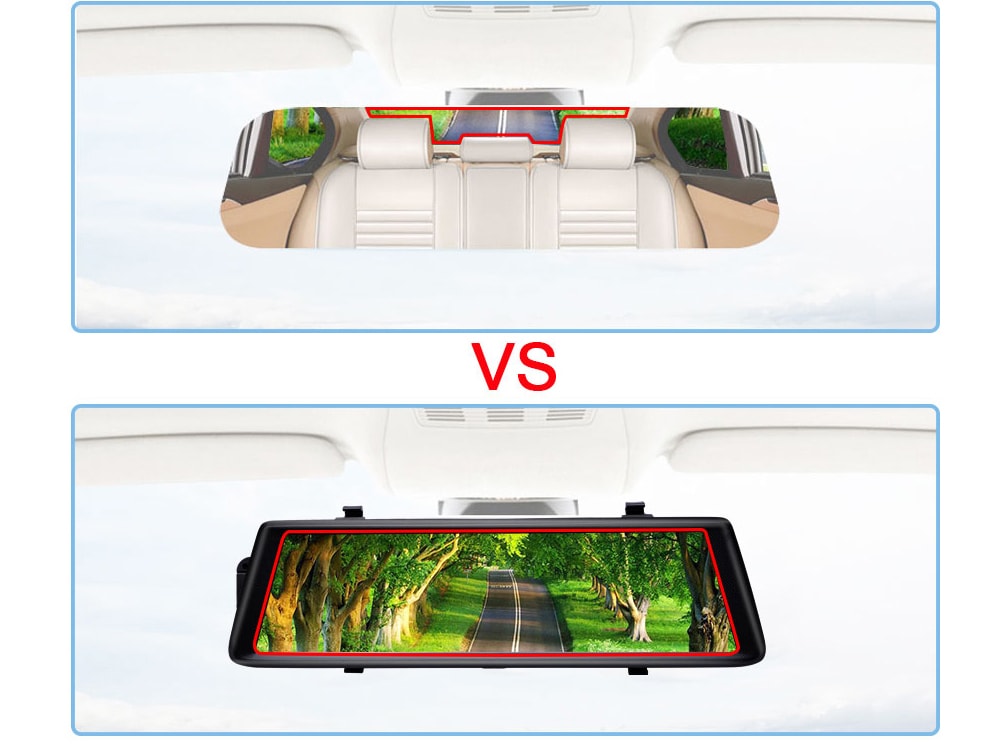 Junsun A900 Car DVR Camera Mirror 3G 10 inch Full Touch Android 5.0 Quad Core GPS WiFi Dual Lens- Black Junsun A900 Car DVR Camera Mirror 3G 10 inch Full Touch Android 5.0 Quad Core GPS WiFi Dual Lens- Black