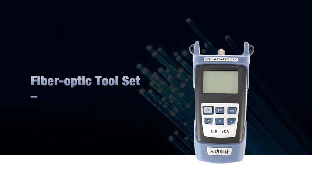 Fiber-optic Tool Set Wire Cable Stripper Pliers Multi-fiber Optical Power Meter- Colormix Fiber-optic Tool Set Wire Cable Stripper Pliers Multi-fiber Optical Power Meter- Colormix