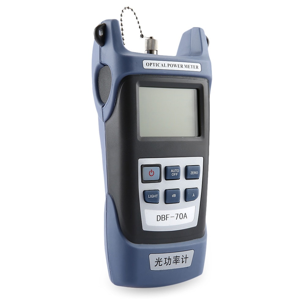 Network Power Meter Multi-fiber Optical Power Meter with LCD Display- Blue+Gray Network Power Meter Multi-fiber Optical Power Meter with LCD Display- Blue+Gray