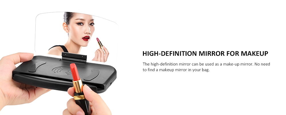 Car Mobile Phone Navigation Frame Wireless Charger Head-up Display- Black Car Mobile Phone Navigation Frame Wireless Charger Head-up Display- Black