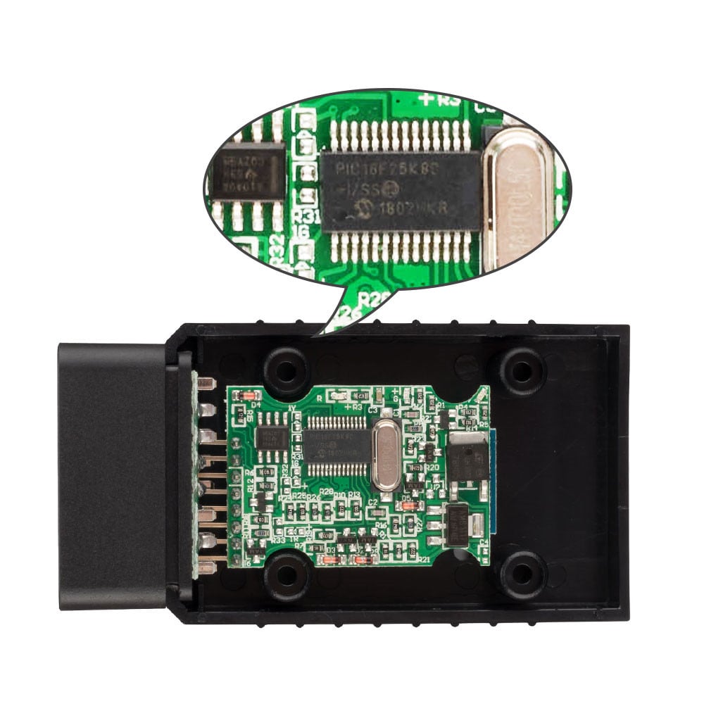 ELM327 OBD2 Bluetooth WIFI V1.5 Car Diagnostic Tool- Black ELM327 OBD2 Bluetooth WIFI V1.5 Car Diagnostic Tool- Black