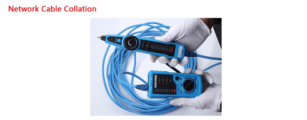 BSIDE FWT11 Network Cable Telephone Detection Wire Checker Anti-interference Line Finder- Deep Sky Blue BSIDE FWT11 Network Cable Telephone Detection Wire Checker Anti-interference Line Finder- Deep Sky Blue