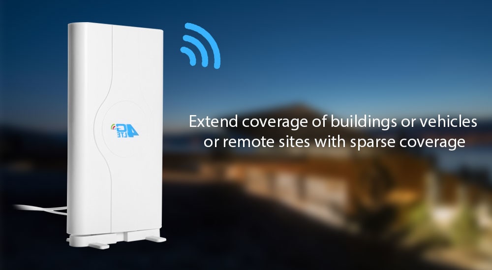LF - ANT4G01 4G LTE TS9 Connector External MIMO Antenna Signal Booster for Signal Extension- White TS9 LF - ANT4G01 4G LTE TS9 Connector External MIMO Antenna Signal Booster for Signal Extension- White TS9