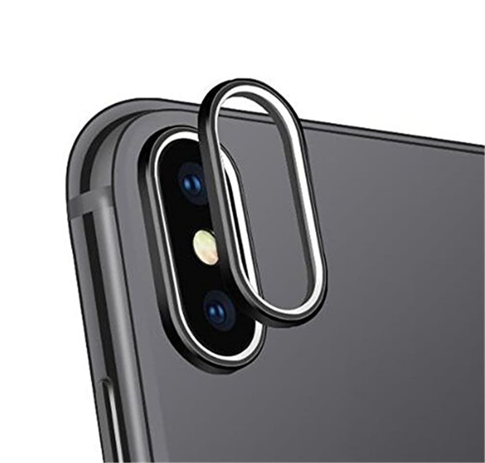 Sakula Camera Lens Protector Plating Aluminum for iPhone X Cameral Case Cover Ring- Red Sakula Camera Lens Protector Plating Aluminum for iPhone X Cameral Case Cover Ring- Red