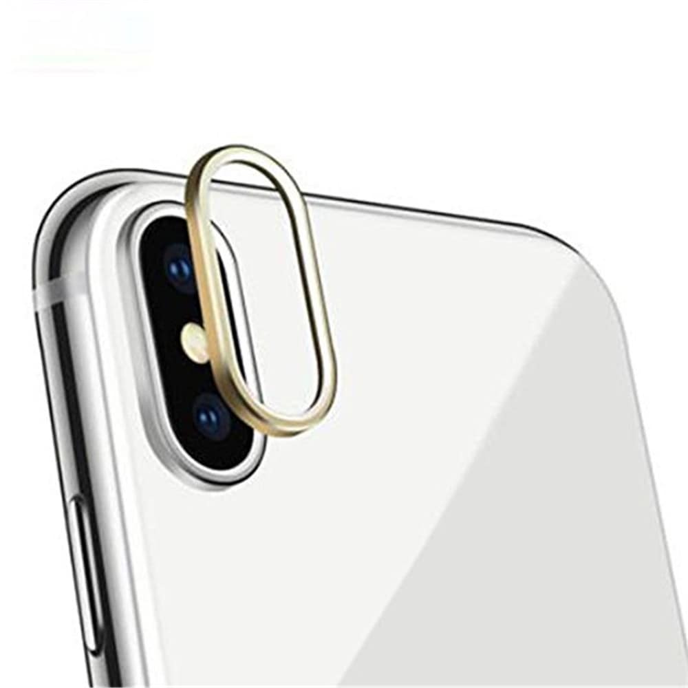 Sakula Camera Lens Protector Plating Aluminum for iPhone X Cameral Case Cover Ring- Red Sakula Camera Lens Protector Plating Aluminum for iPhone X Cameral Case Cover Ring- Red