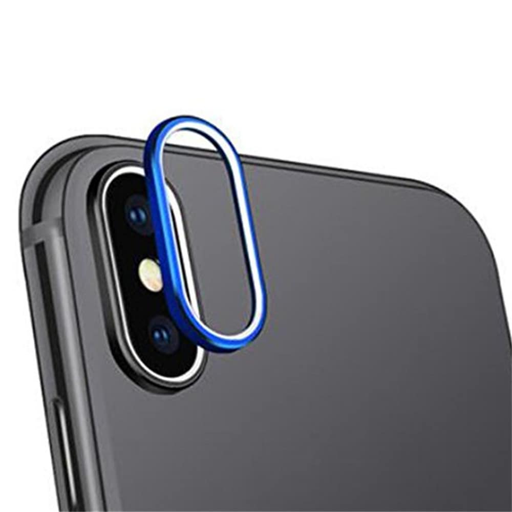 Sakula Camera Lens Protector Plating Aluminum for iPhone X Cameral Case Cover Ring- Red Sakula Camera Lens Protector Plating Aluminum for iPhone X Cameral Case Cover Ring- Red
