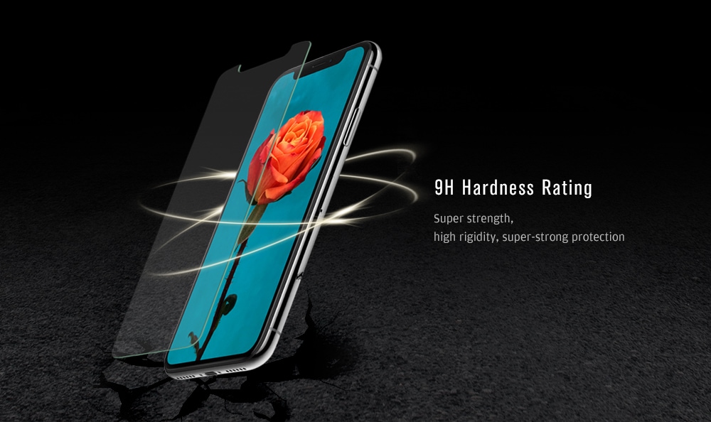 TOCHIC 9H Hardness Tempered Glass Screen Film for iPhone X- Transparent TOCHIC 9H Hardness Tempered Glass Screen Film for iPhone X- Transparent